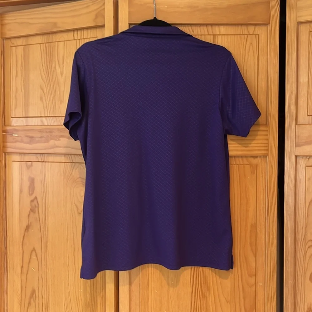 Antigua Purple NASA Polo Shirt - Picture 4 of 4